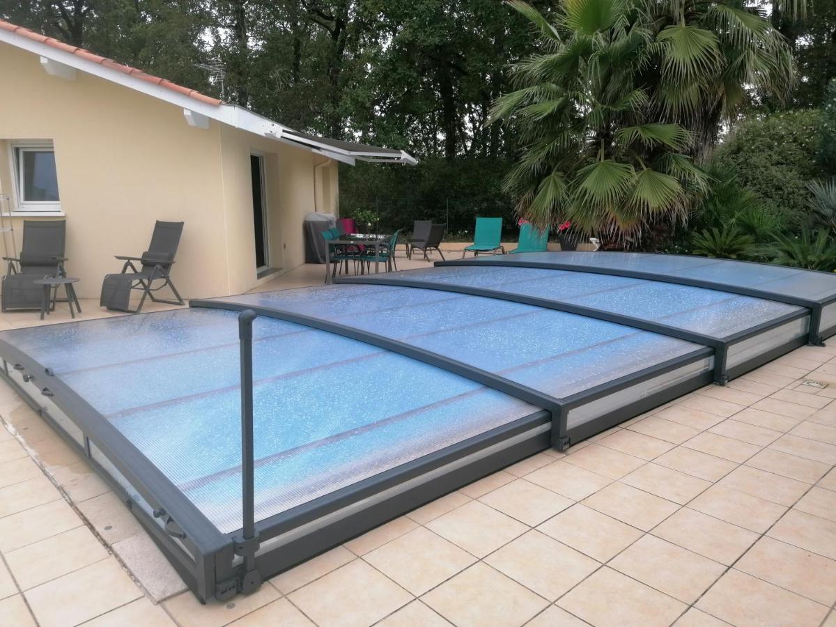Gite T2 Tarnos Avec Piscine ภายนอก รูปภาพ